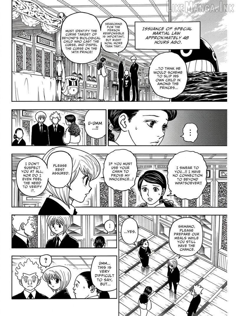 Hunter x Hunter, Chapter 412 image 03